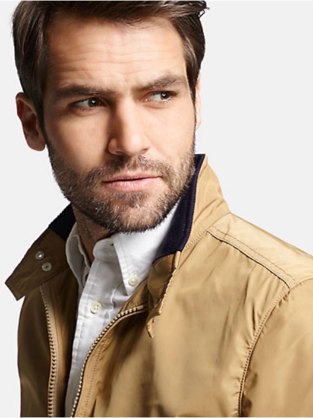 Jack Spade Men's Beige Peyton Shell Jacket Sz Small